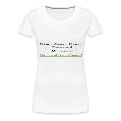 cpg intro - Women's Premium T-Shirt