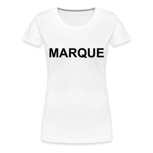 MARQUE - T-shirt Premium Femme