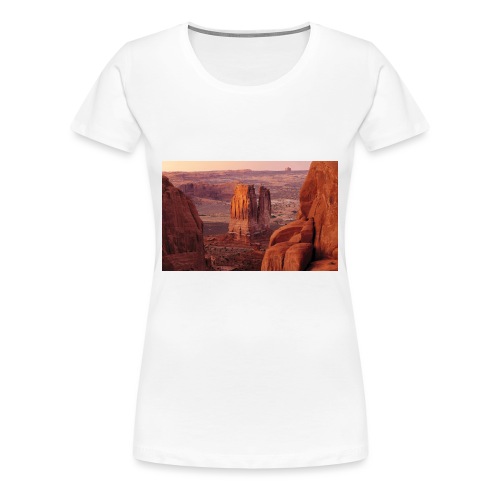 berg - Premium-T-shirt dam