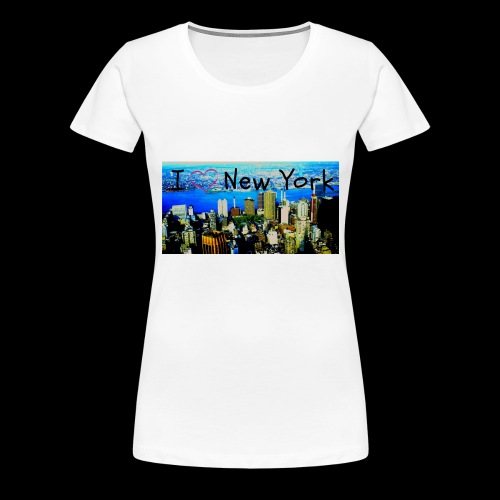 I love New York - Frauen Premium T-Shirt