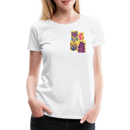 Collage der Natur - Frauen Premium T-Shirt