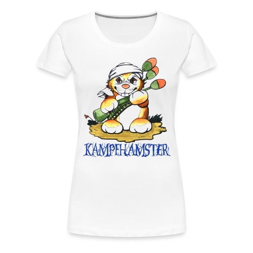 kampfhamster - Frauen Premium T-Shirt