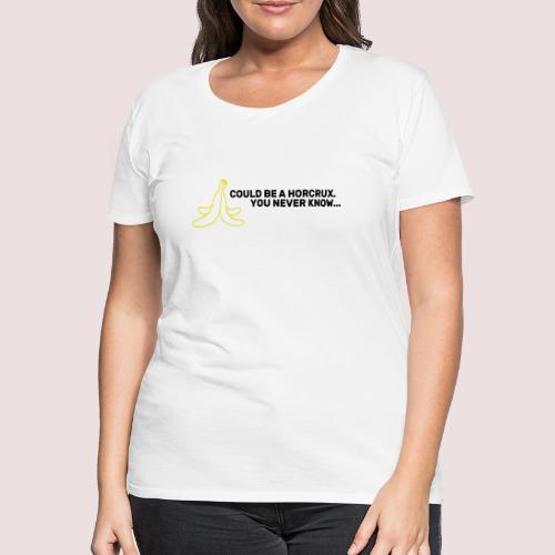 Horcrux als Banane lustiges Design - Frauen Premium T-Shirt
