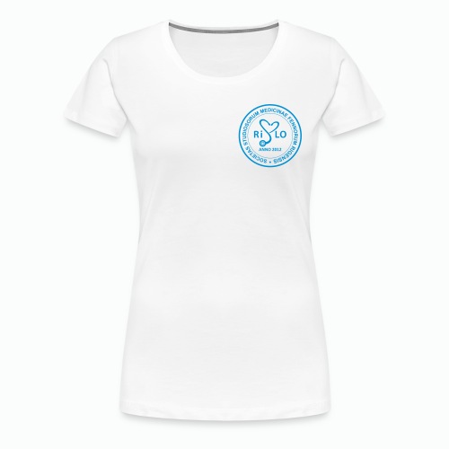 Rislo Logo - Naisten premium t-paita