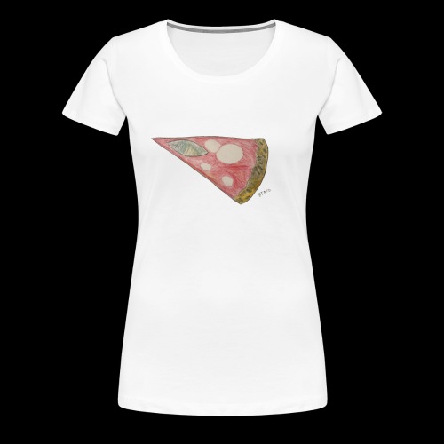 BY TAiTO Pizza Slice - Naisten premium t-paita