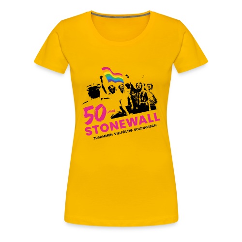 CSD 2019 Logo o. BG - Frauen Premium T-Shirt