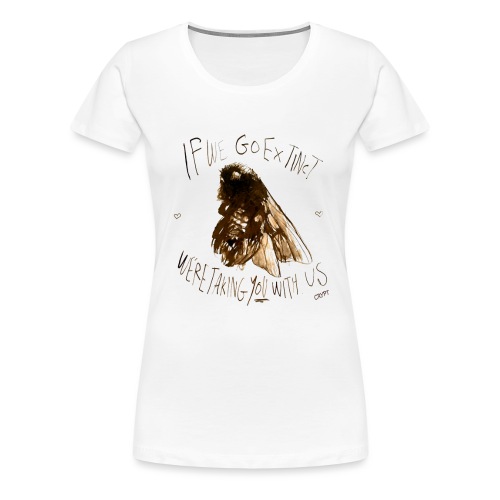 the bee - Women's Premium T-Shirt