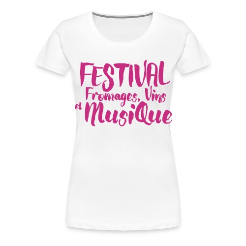 Festival FVM - T-shirt Premium Femme