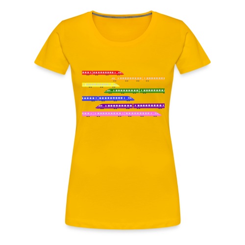 trains t shirt 2 - Women's Premium T-Shirt