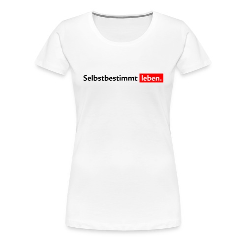 Swiss Life Select | Imagekampagne | weiß - Frauen Premium T-Shirt