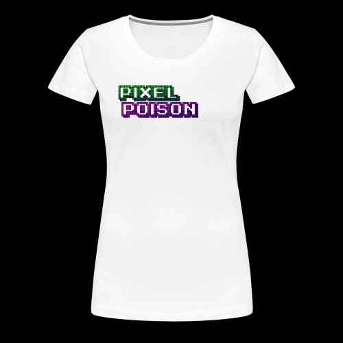 Pixel Poison Logo - Women's Premium T-Shirt