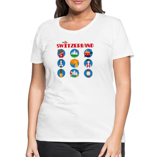 Switzerland - Frauen Premium T-Shirt