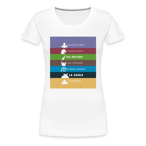 logo zone boutix - T-shirt Premium Femme
