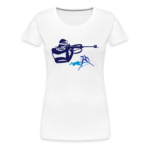 biathlon - Frauen Premium T-Shirt