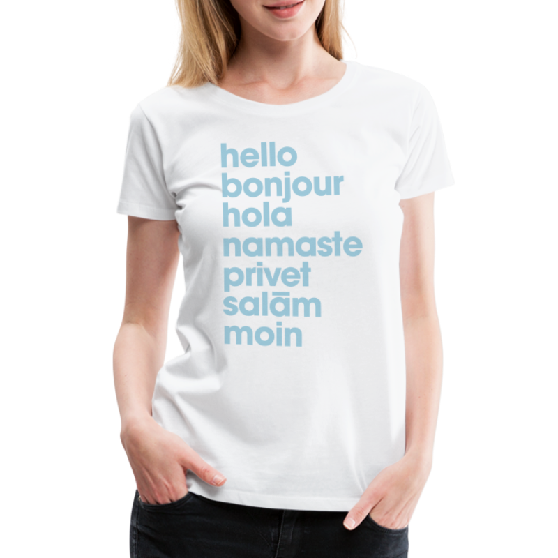MOIN International (Himmelblau) - Frauen Premium T-Shirt