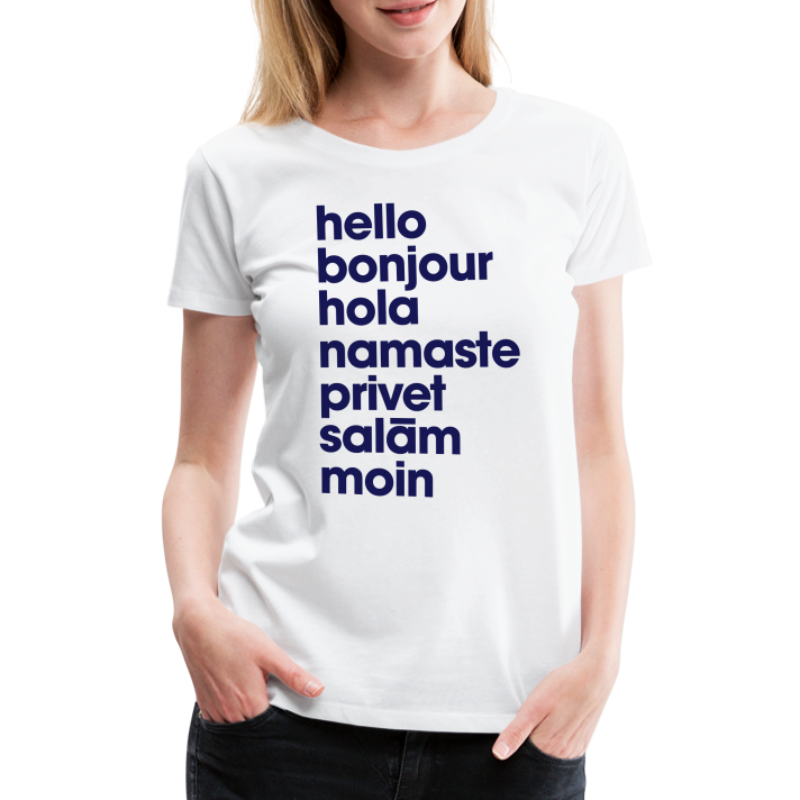MOIN International (Navy) - Frauen Premium T-Shirt