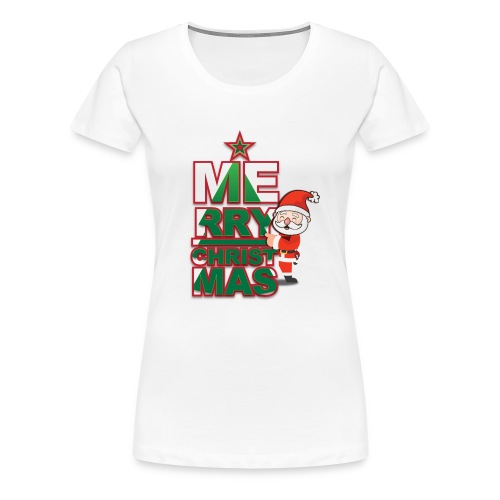 Merry christmas - Camiseta premium mujer