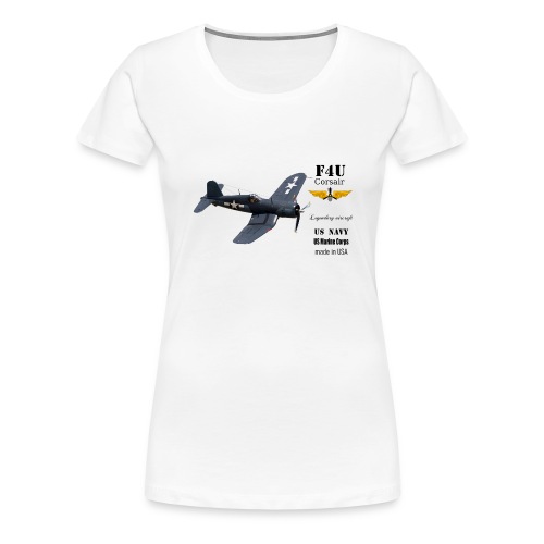 F4U Corsair - Frauen Premium T-Shirt