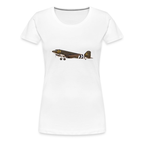 DC-3 C-47 - Frauen Premium T-Shirt
