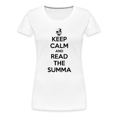 Keep Calm Thomiste - Frauen Premium T-Shirt