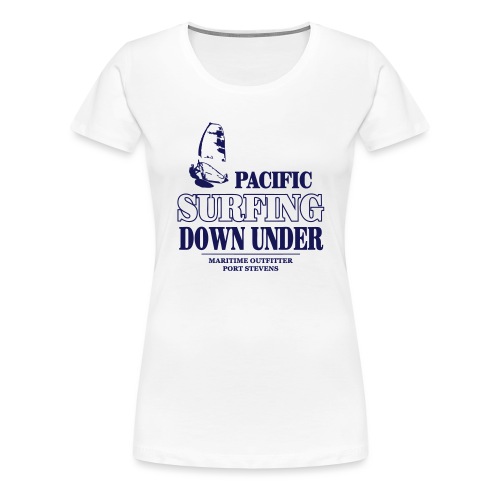 Pacific Surfing Down Under - Frauen Premium T-Shirt