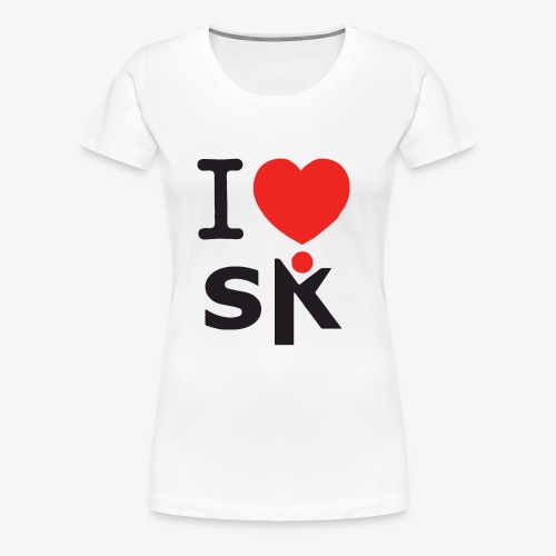 I Love SK - T-shirt Premium Femme