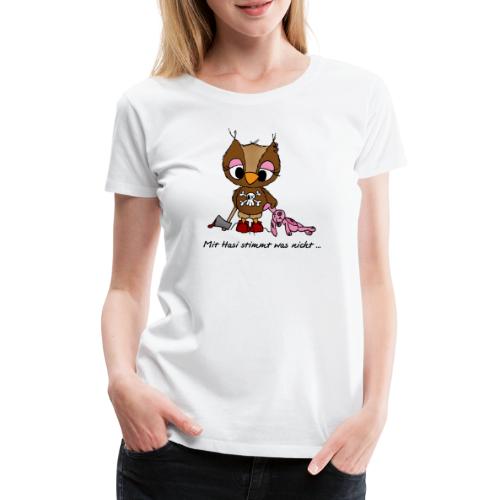 EULE Bad OWLs byMoni - Frauen Premium T-Shirt