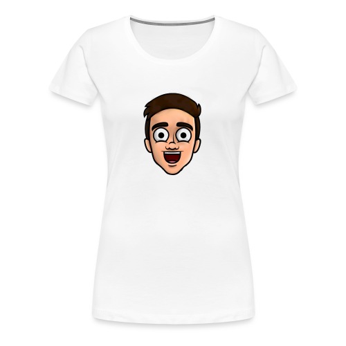Nielsow cartoon design hoofd png - Vrouwen Premium T-shirt