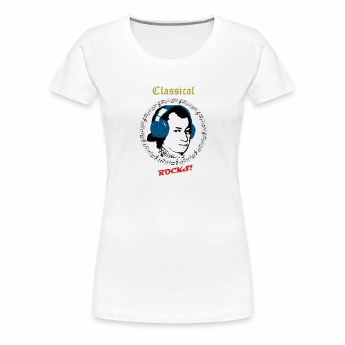 Classical Rocks! - Women's Premium T-Shirt