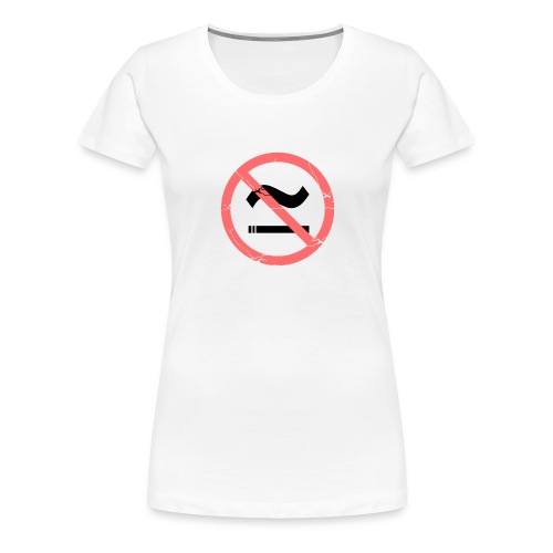 The Commercial NO SMOKING (Salmon) - Women's Premium T-Shirt
