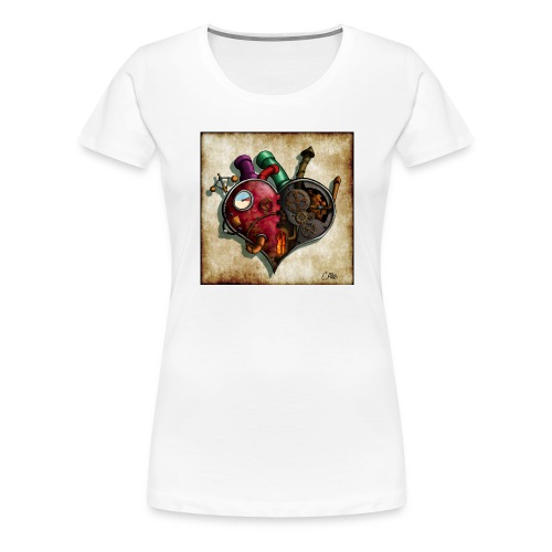 The Clockwork Heart - Women's Premium T-Shirt