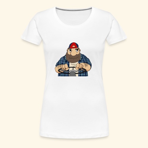 MrGermanTruck - Frauen Premium T-Shirt