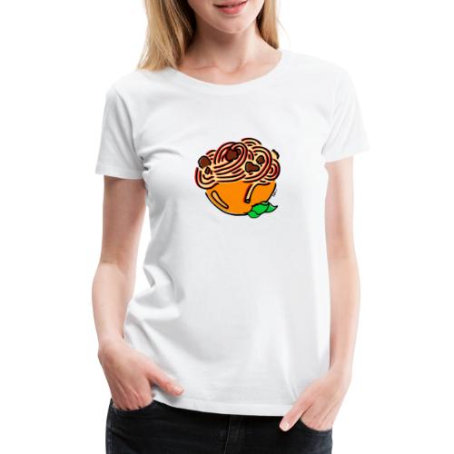 Bol de Spaghetti - T-shirt Premium Femme