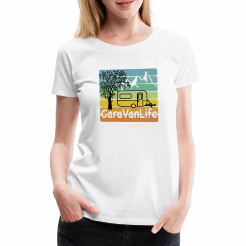caravan life - Frauen Premium T-Shirt