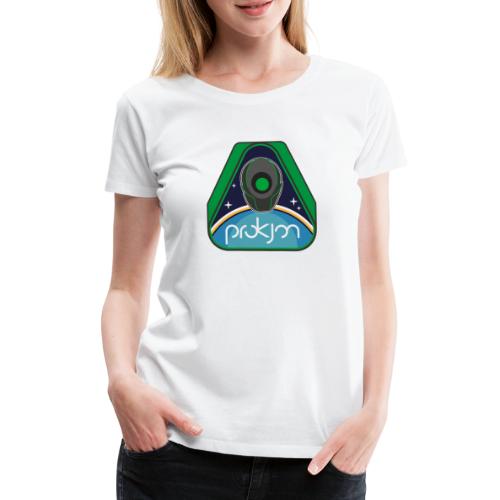 Space Emblem Design - Frauen Premium T-Shirt