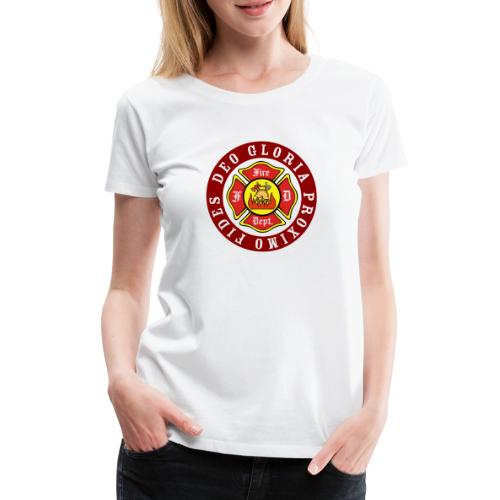 Feuerwehrlogo American style - Frauen Premium T-Shirt