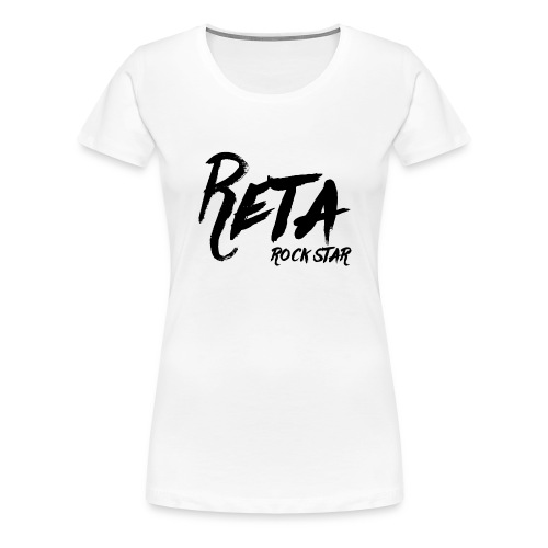 Reta rock star - T-shirt Premium Femme