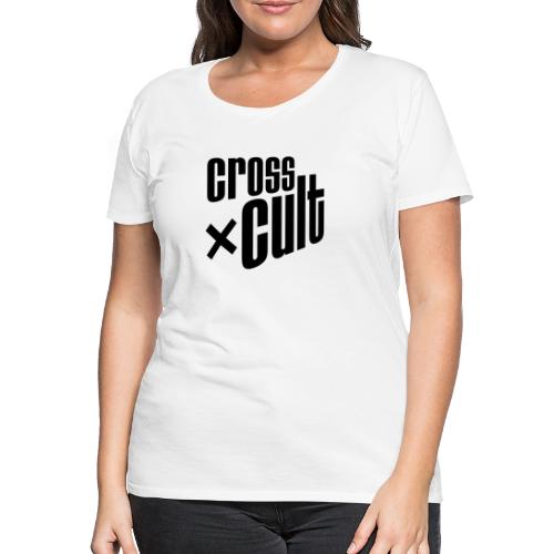 Cross Cult Logo Schwarz - Frauen Premium T-Shirt