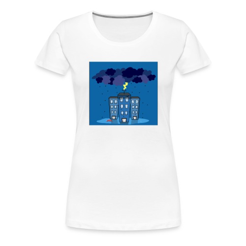 onweer-jpg - Vrouwen Premium T-shirt