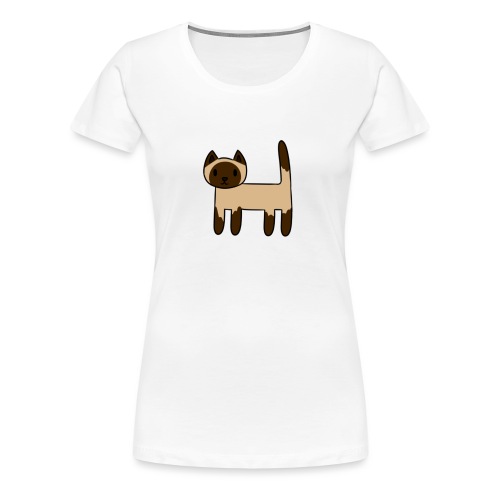 Siamese Cat - Women's Premium T-Shirt