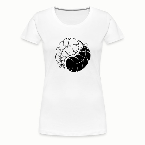 Two Feathers - Women's Premium T-Shirt