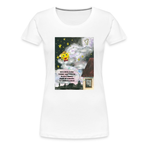 Wünsche verschicken - Frauen Premium T-Shirt