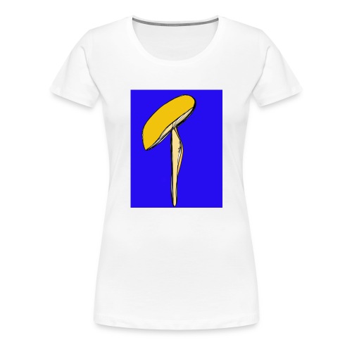 mushroom bleu - T-shirt Premium Femme