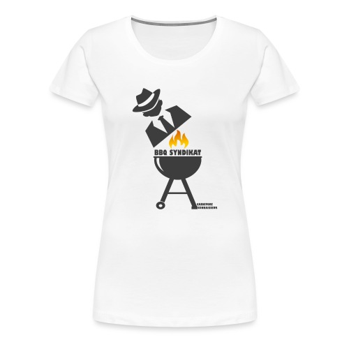 BBQ Syndikat - Mafia Grillshirt - Frauen Premium T-Shirt