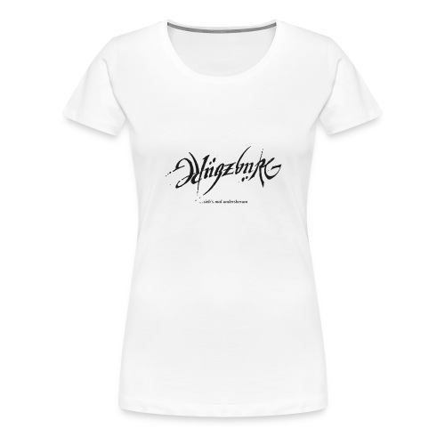 Ambigram Würzburg Pixelgrafik - Frauen Premium T-Shirt