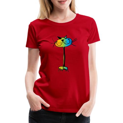 Katze - Frauen Premium T-Shirt
