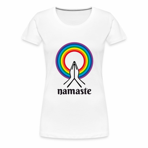 Namaste - T-shirt Premium Femme