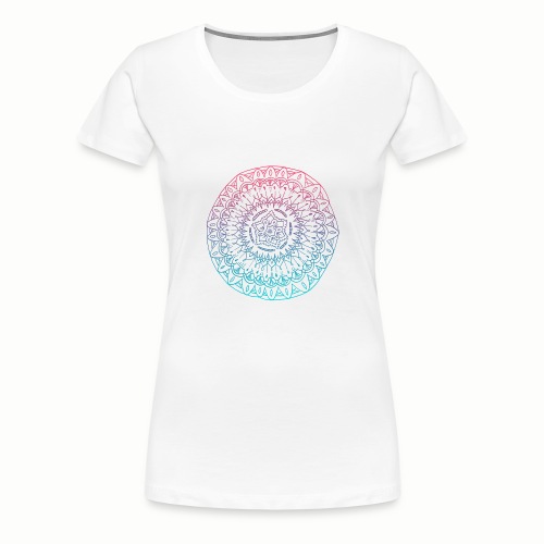 mandala - T-shirt Premium Femme