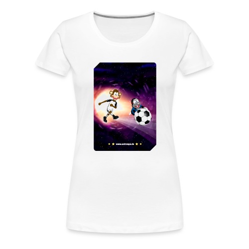 Astroape Torschuss Shirt - Frauen Premium T-Shirt