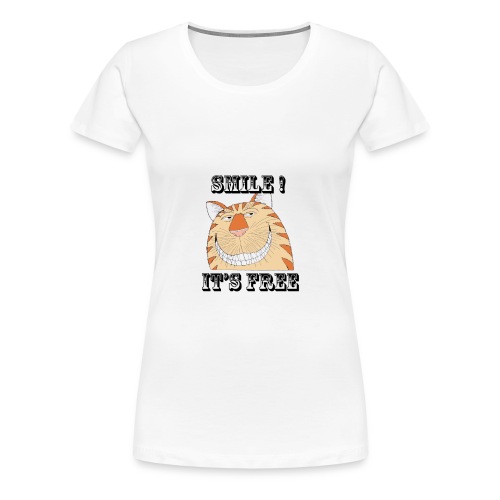 Smile 2 - Women's Premium T-Shirt